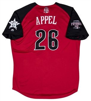 2015 Mark Appel All-Star Futures Game Used Team USA Jersey (MLB Authenticated) (Red Cross Hurricane Relief Lot) 